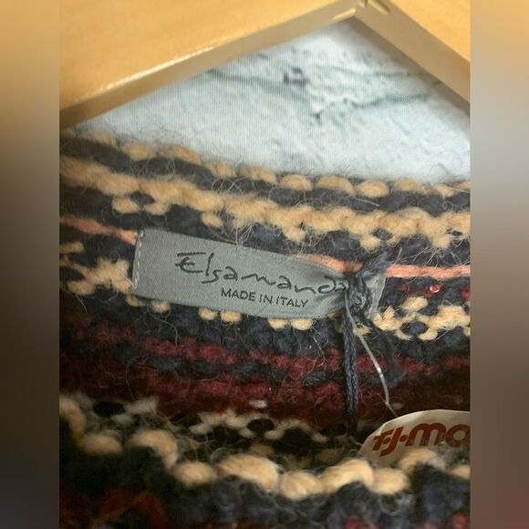 NWT Elsamanda wool chunky sweater. Small - Picture 6 of 8
